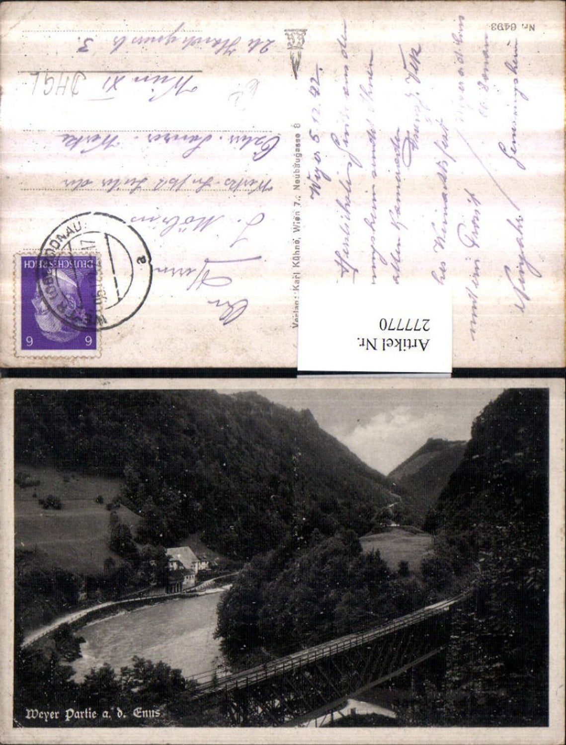 277770,Weyer Partie an d. Enns Brücke