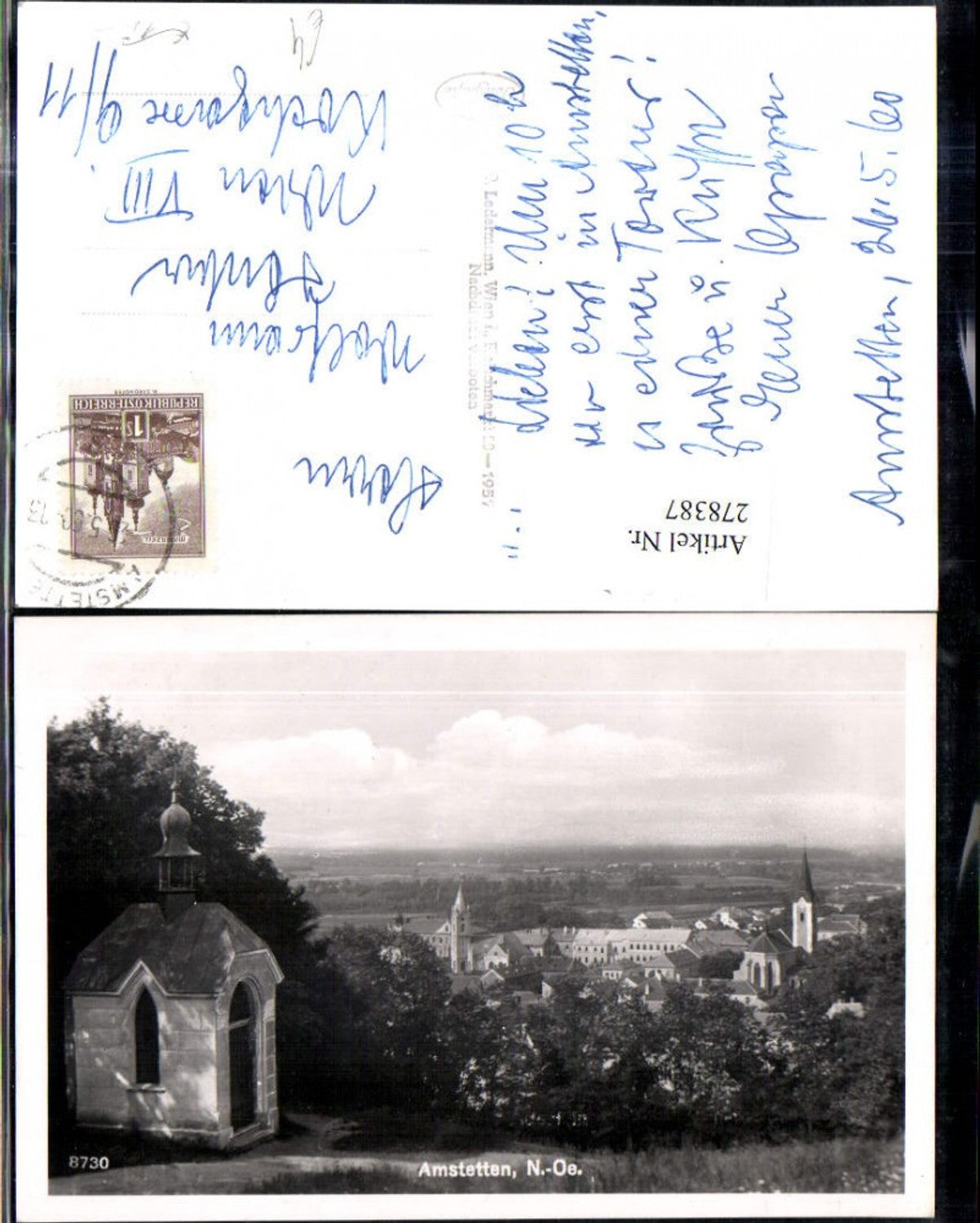278387,Amstetten Teilansicht Kapelle