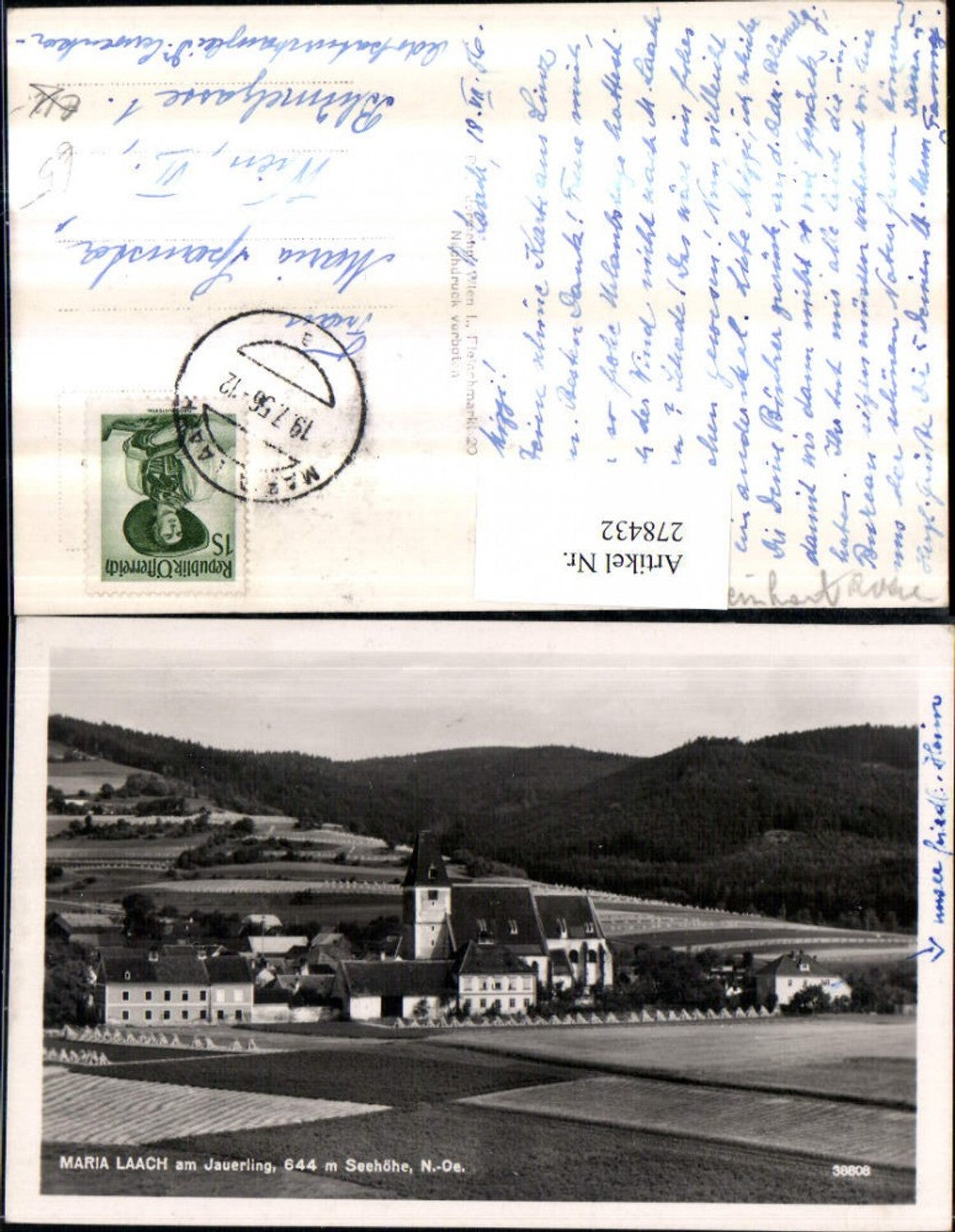 278432,Maria Laach am Jauerling Totale Kirche