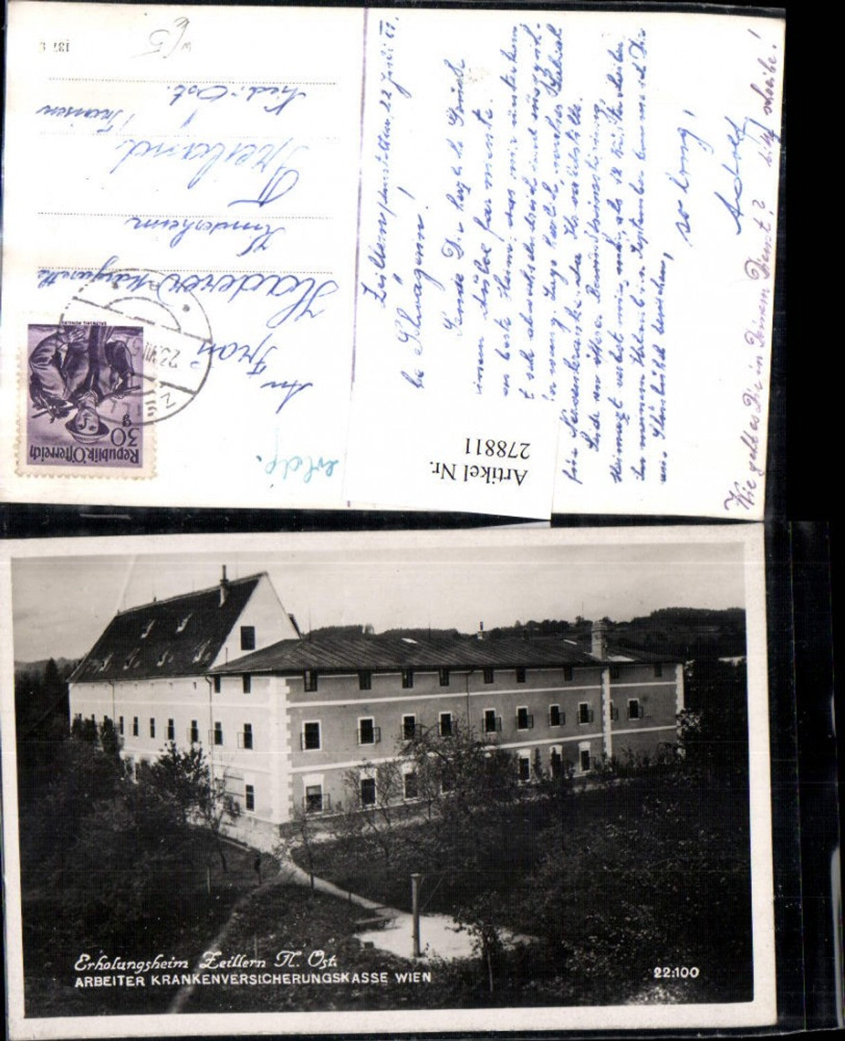 278811,Erholungsheim Schloss Zeillern b. Amstetten