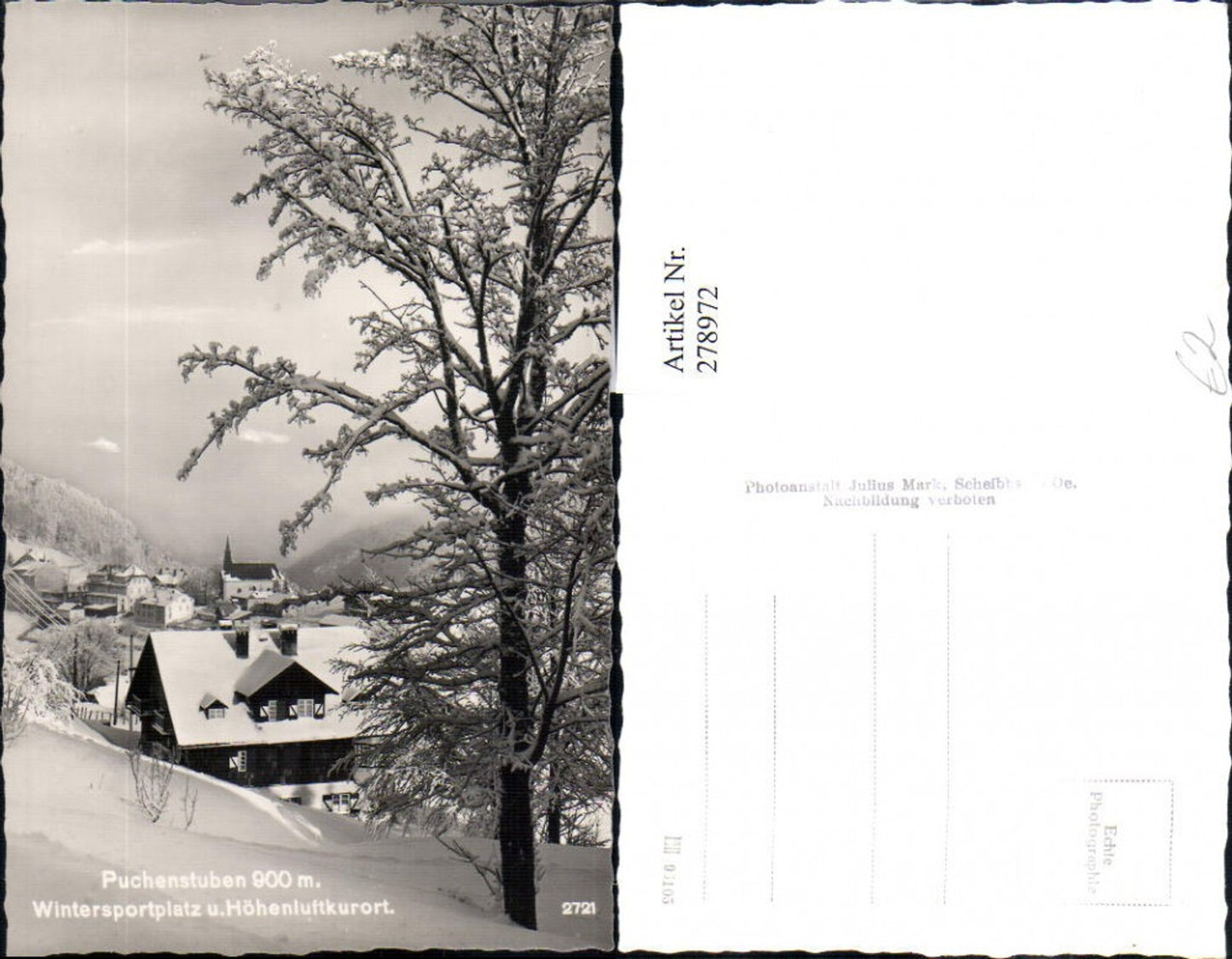 278972,Puchenstuben Totale Winterbild