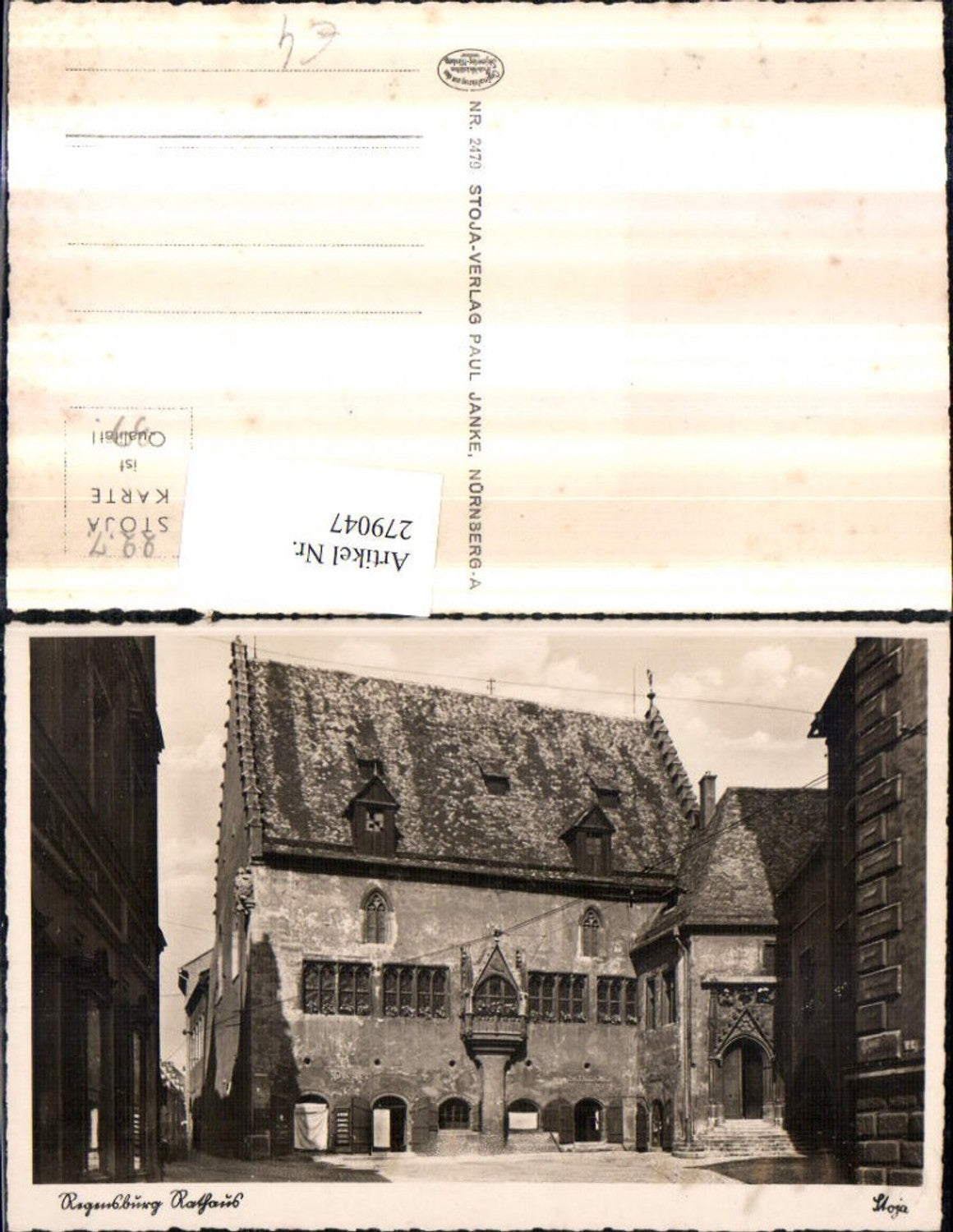 279047,Regensburg Rathaus
