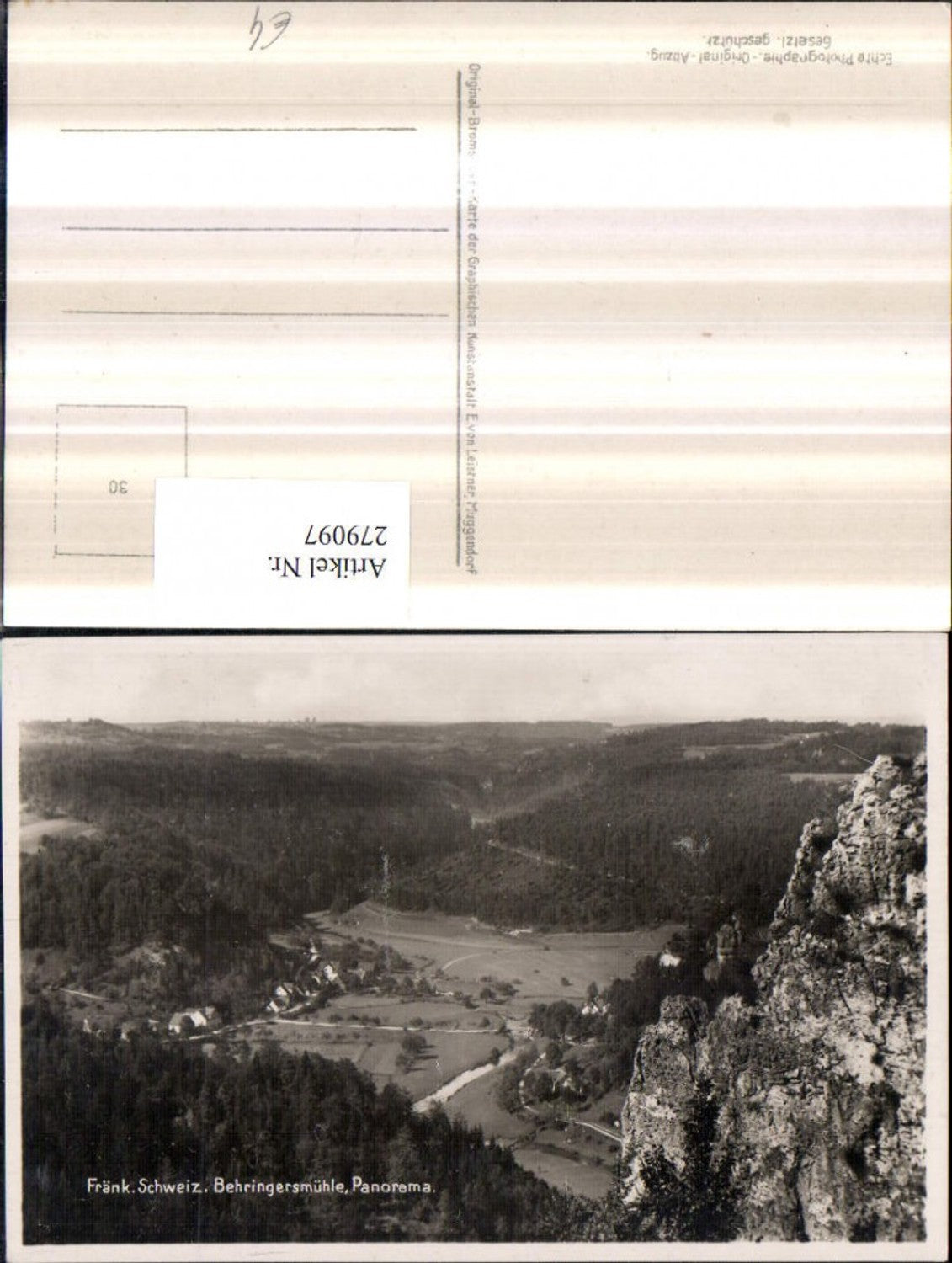279097,Fränkische Schweiz Behringersmühle Panorama Totale