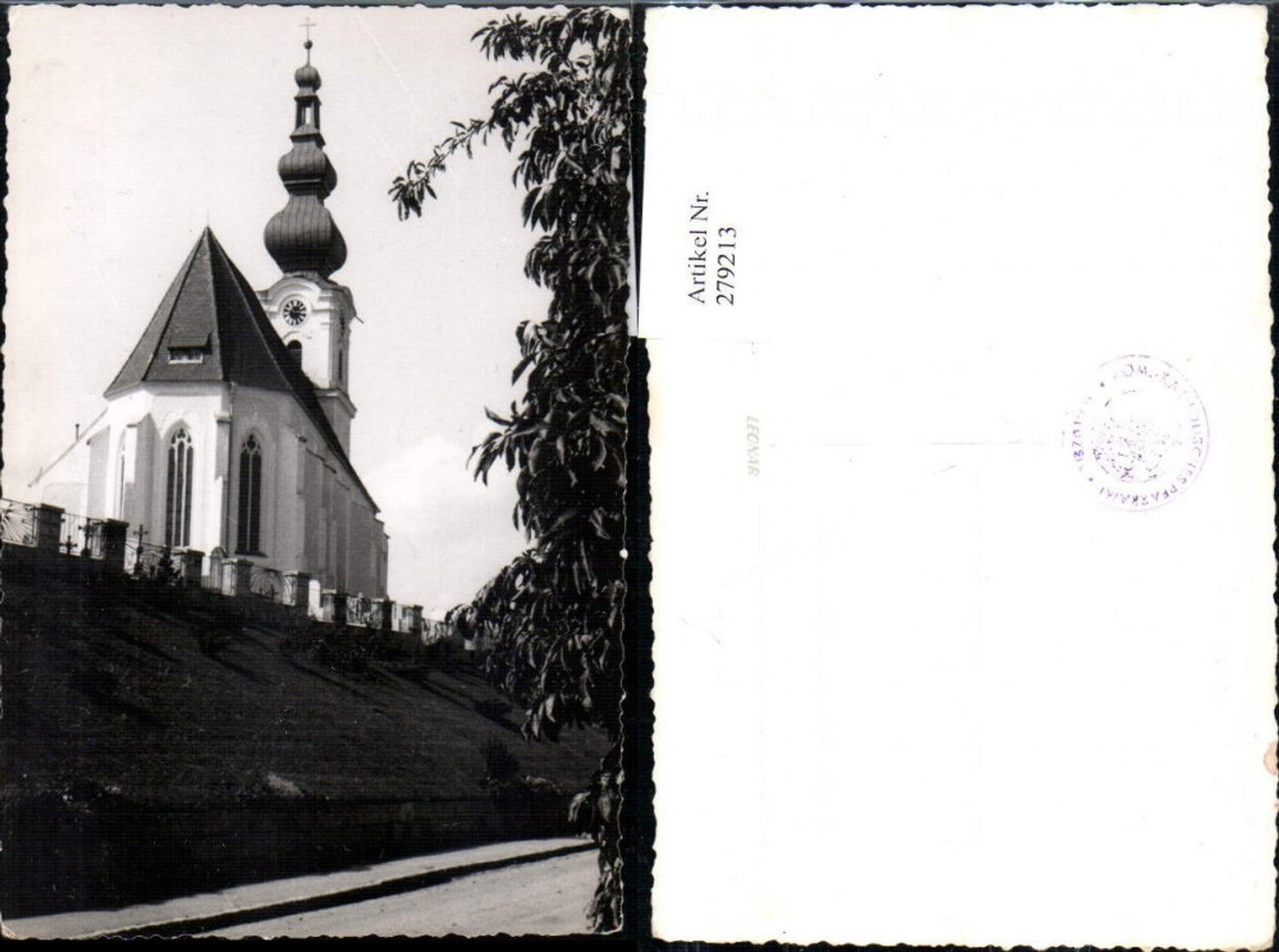 279213,Waldzell Kirche m. Friedhof