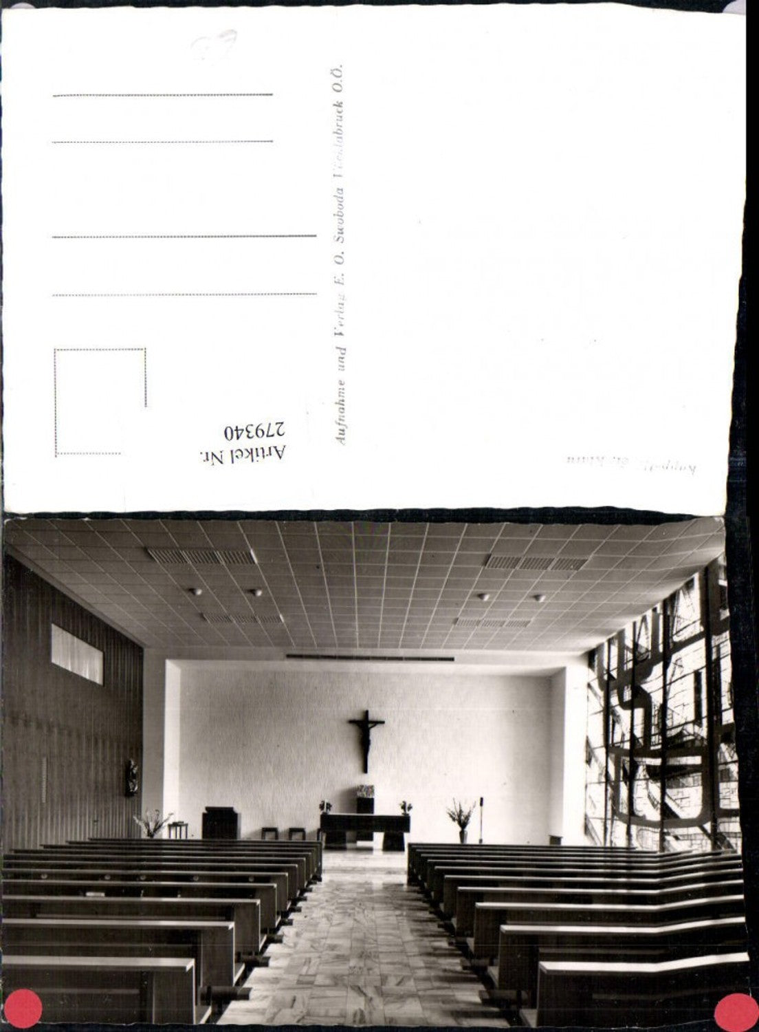279340,Vöcklabruck Kapelle St. Klara Innenansicht
