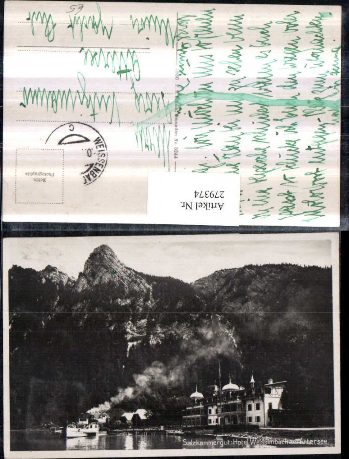 279374,Hotel Weißenbach am Attersee Dampfer Bergkulisse
