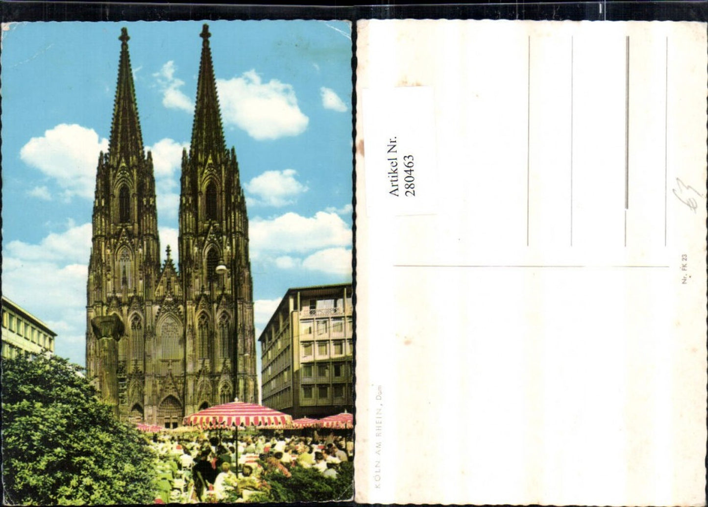 280463,Köln am Rhein Dom Kirche