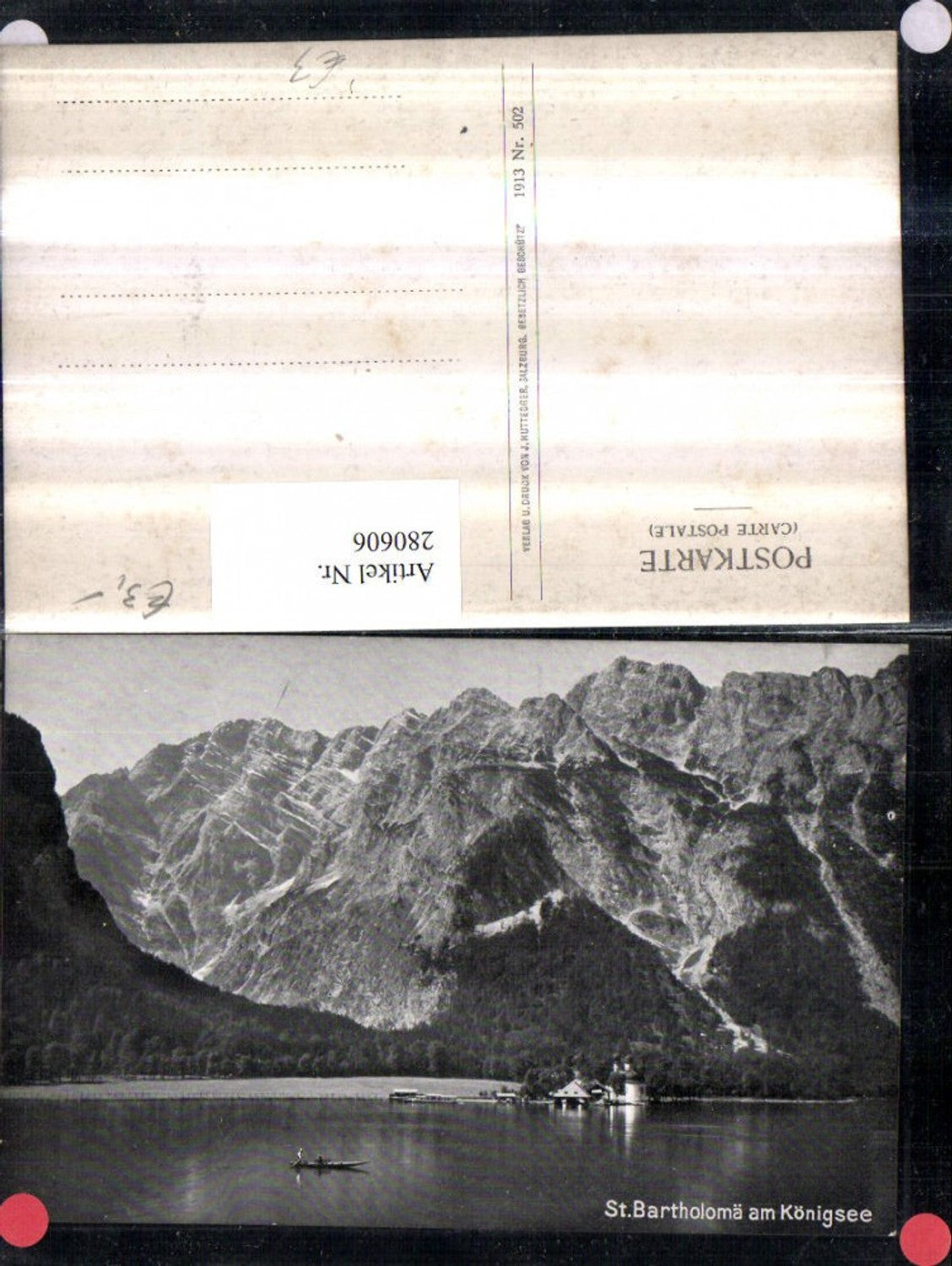 280606,St. Bartholomä am Königssee Bergkulisse