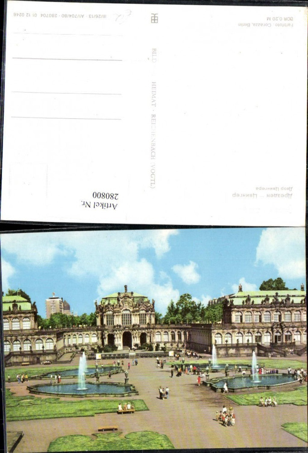 280800, Dresden Zwinger Zwingerhof