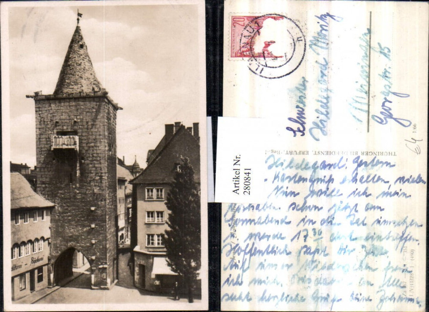 280841, Jena Johannistor Gate Tower