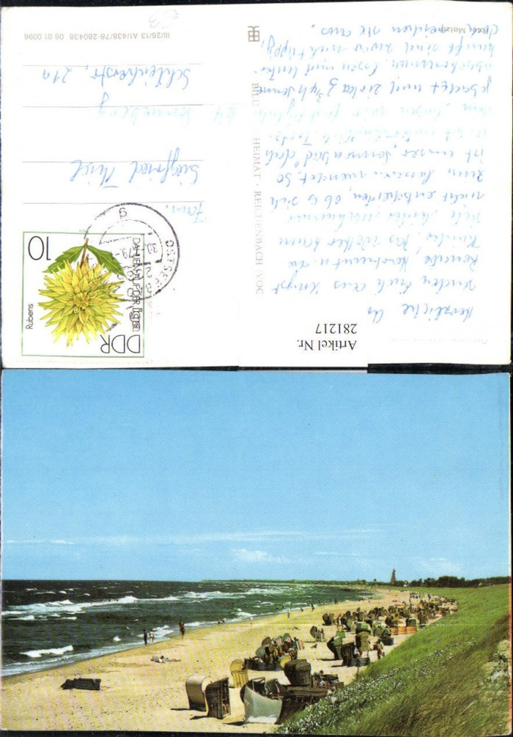 281217,Ostseebad Dierhagen Strand Strandkörbe