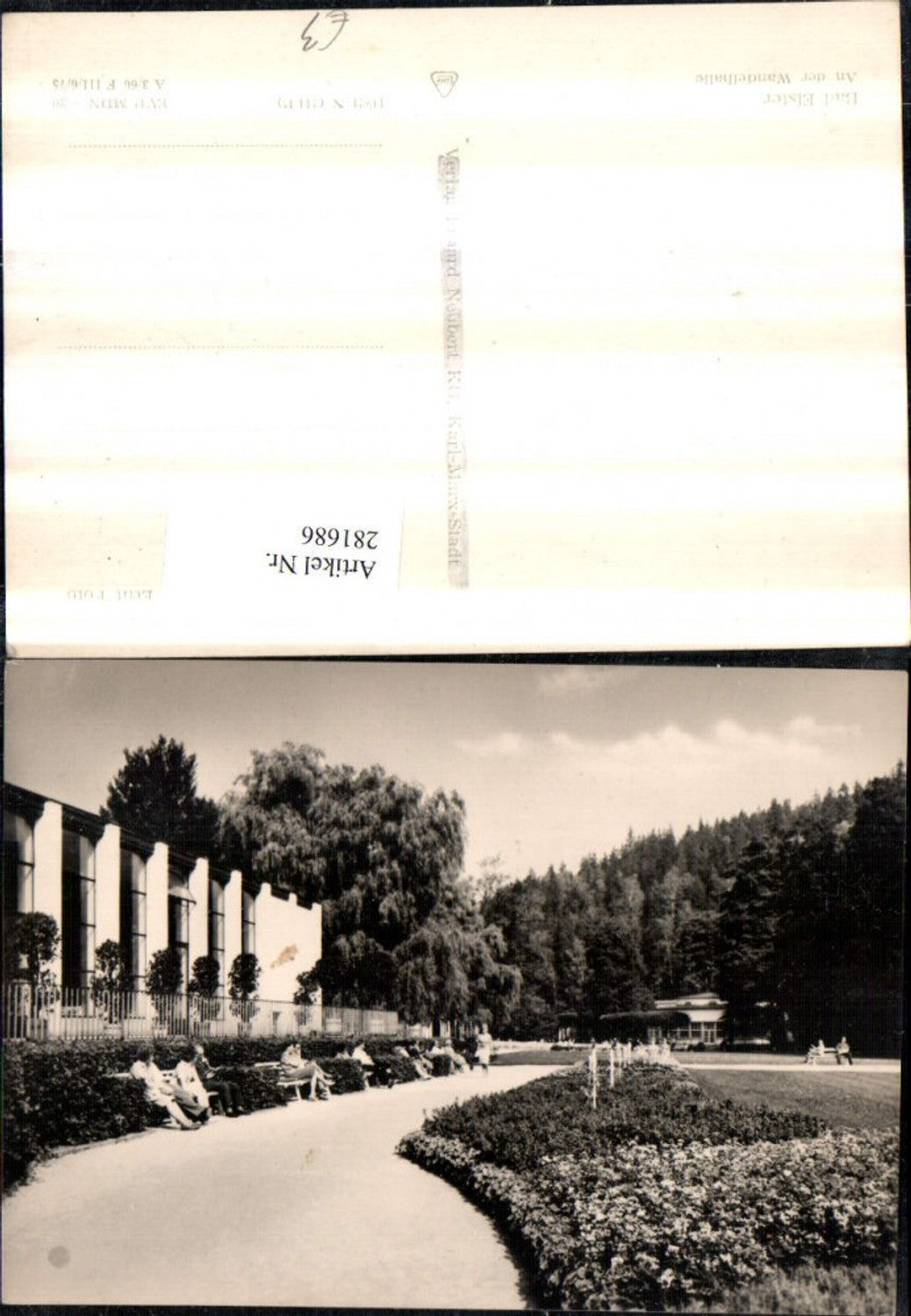 281686, Bad Elster An d. Wandelhalle