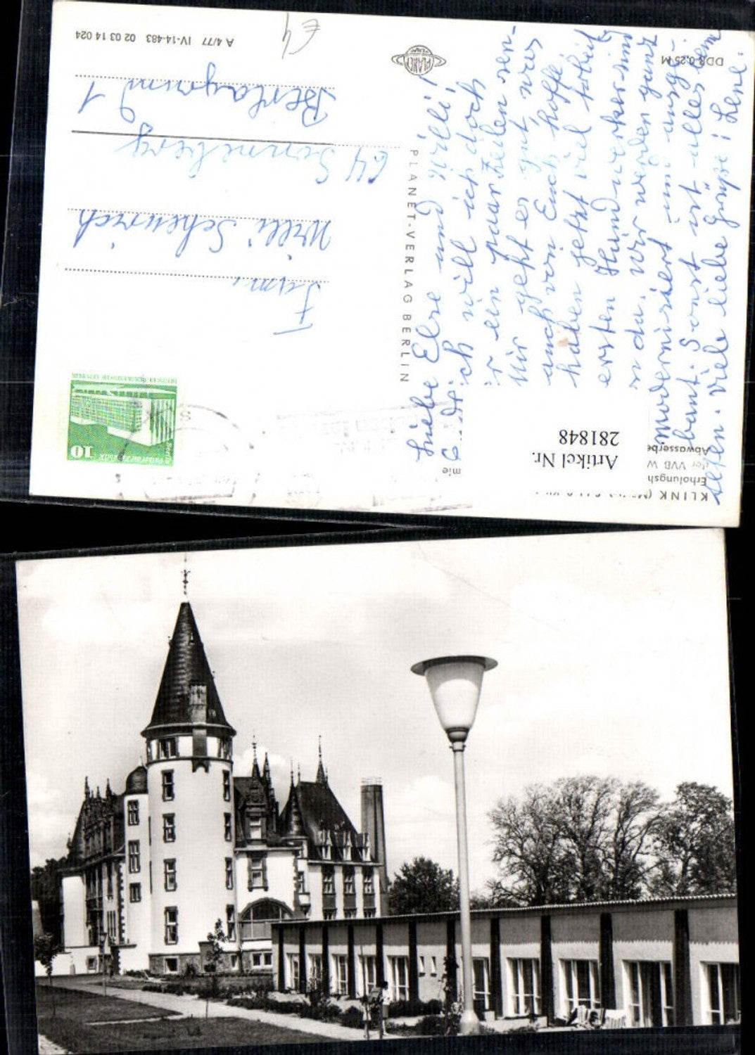 281848,Klink an d. Müritz Schloss Erholungsheim