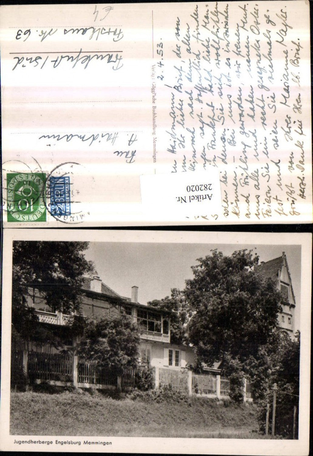 282020, Engelsburg Youth Hostel Memmingen