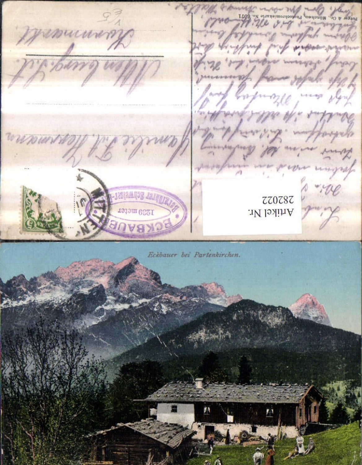 282022,Eckbauer Almhütte b. Partenkirchen Bergkulisse pub Purger & Co 6071