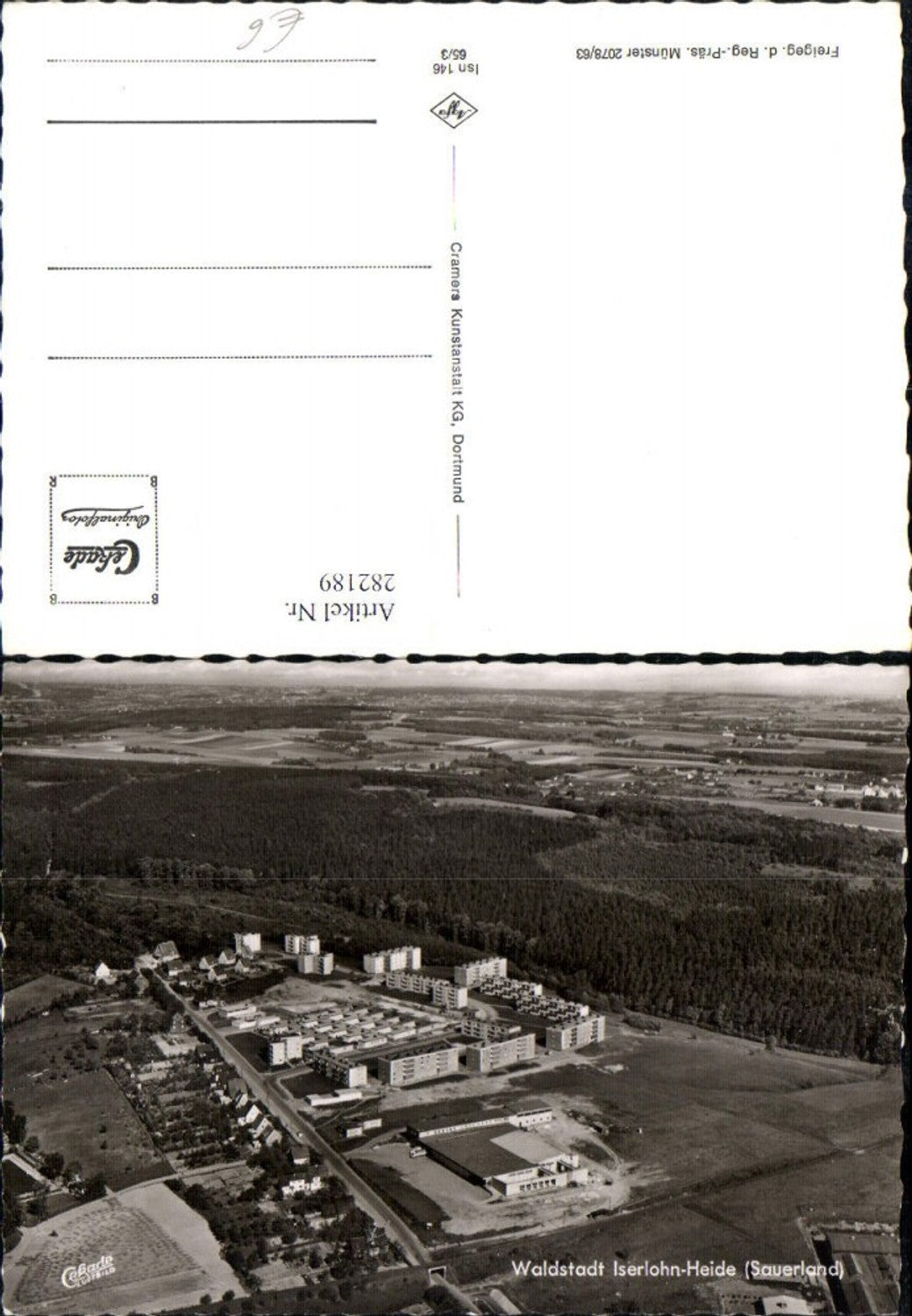 282189,Waldstadt Iserlohn-Heide im Sauerland Totale