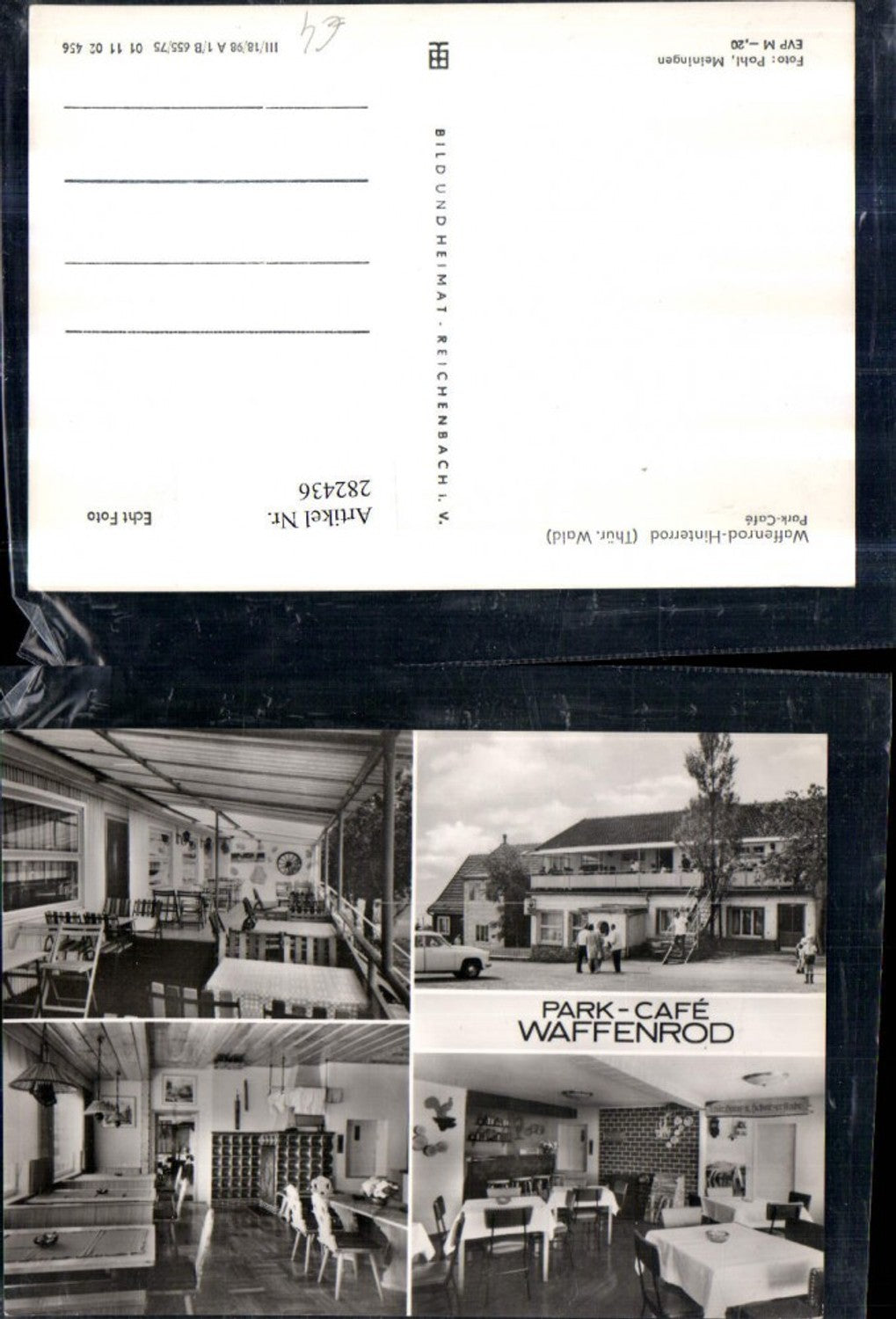 282436,Waffenrod-Hinterrod Park-Cafe Mehrbildkarte