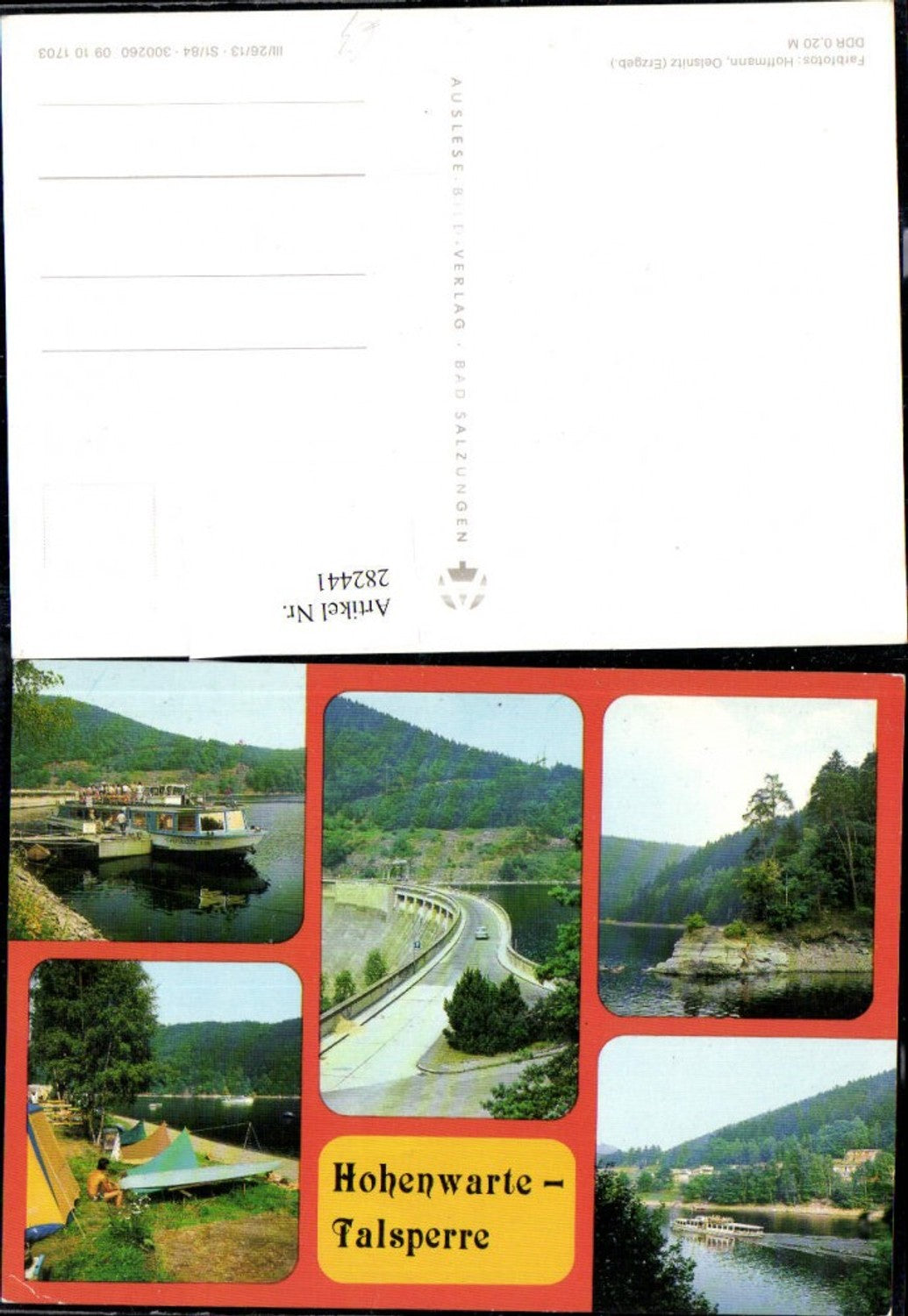 282441, Hohenwarte Reservoir Boat Camping Multi-image map