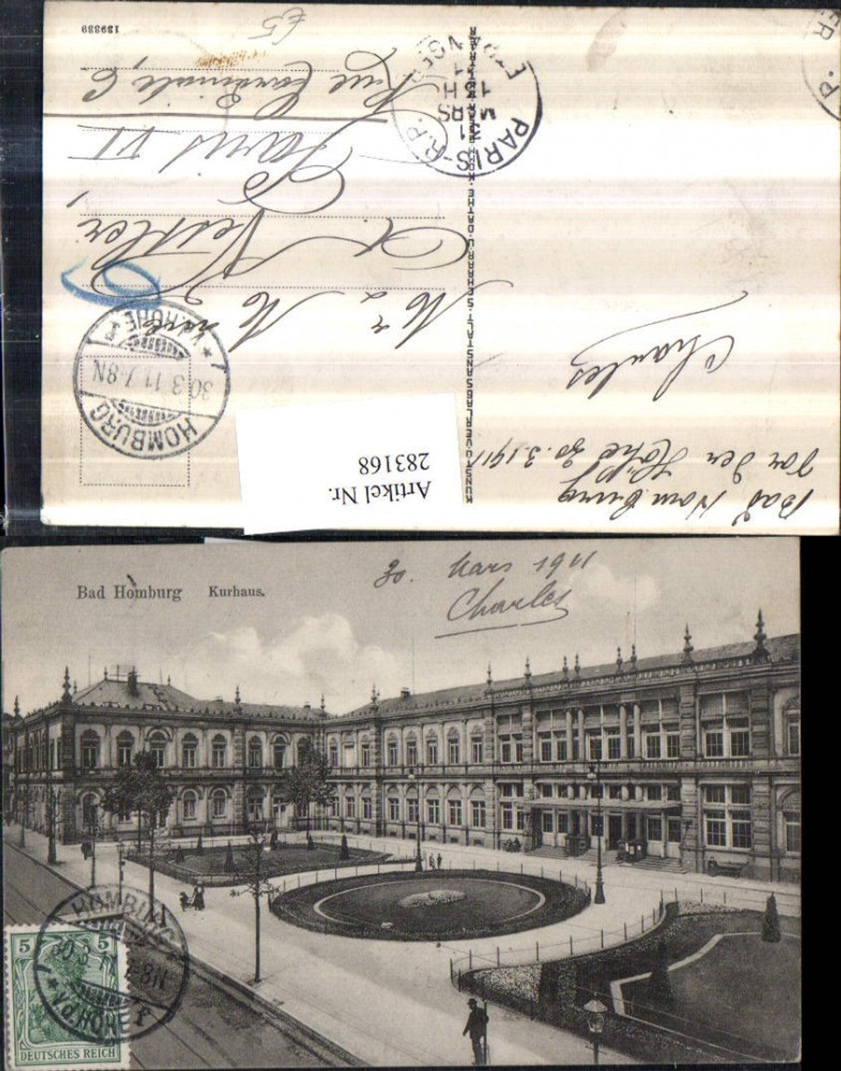 283168,Bad Homburg Kurhaus Gebäude