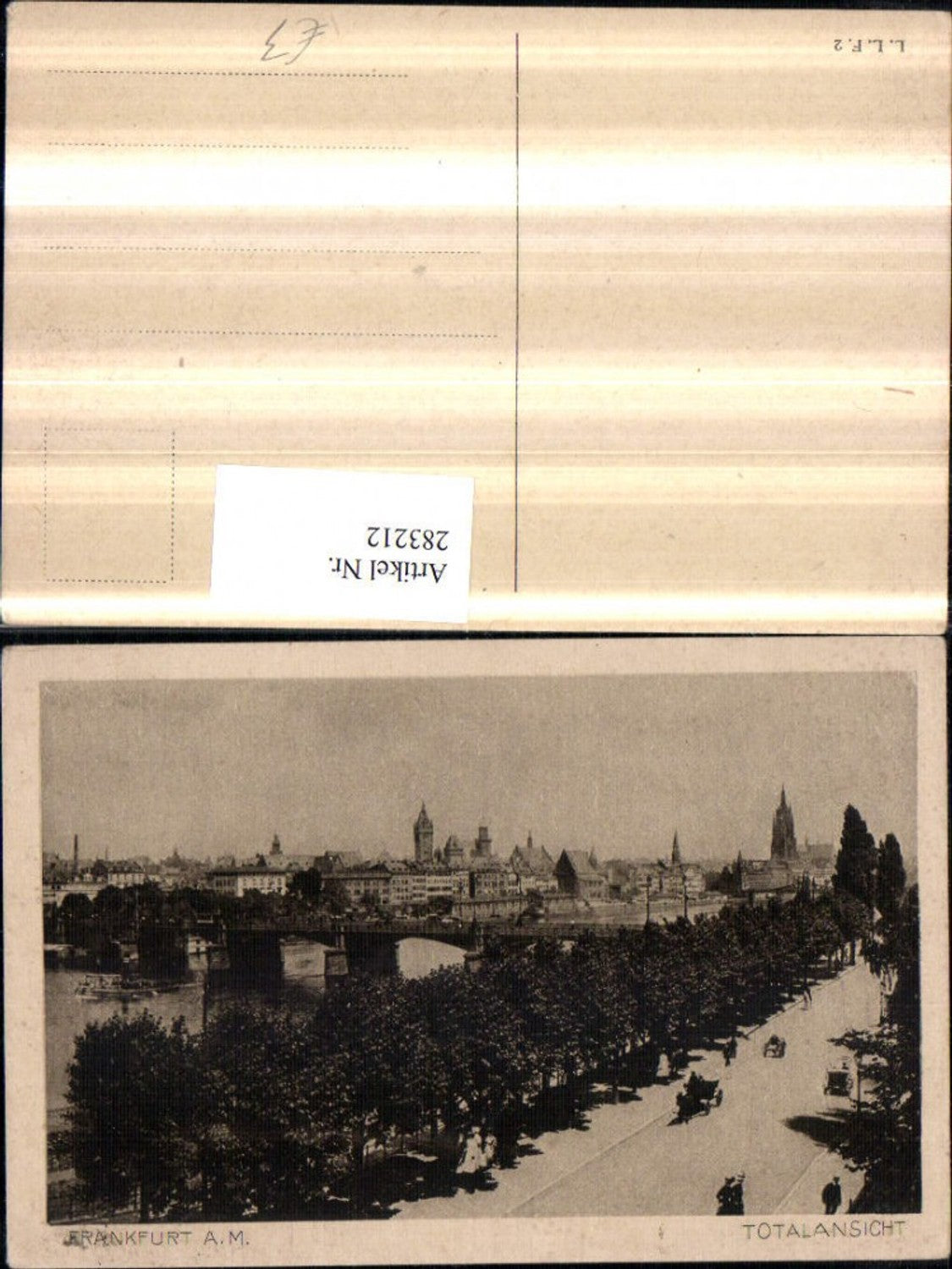 283212,Frankfurt am Main Totale Brücke