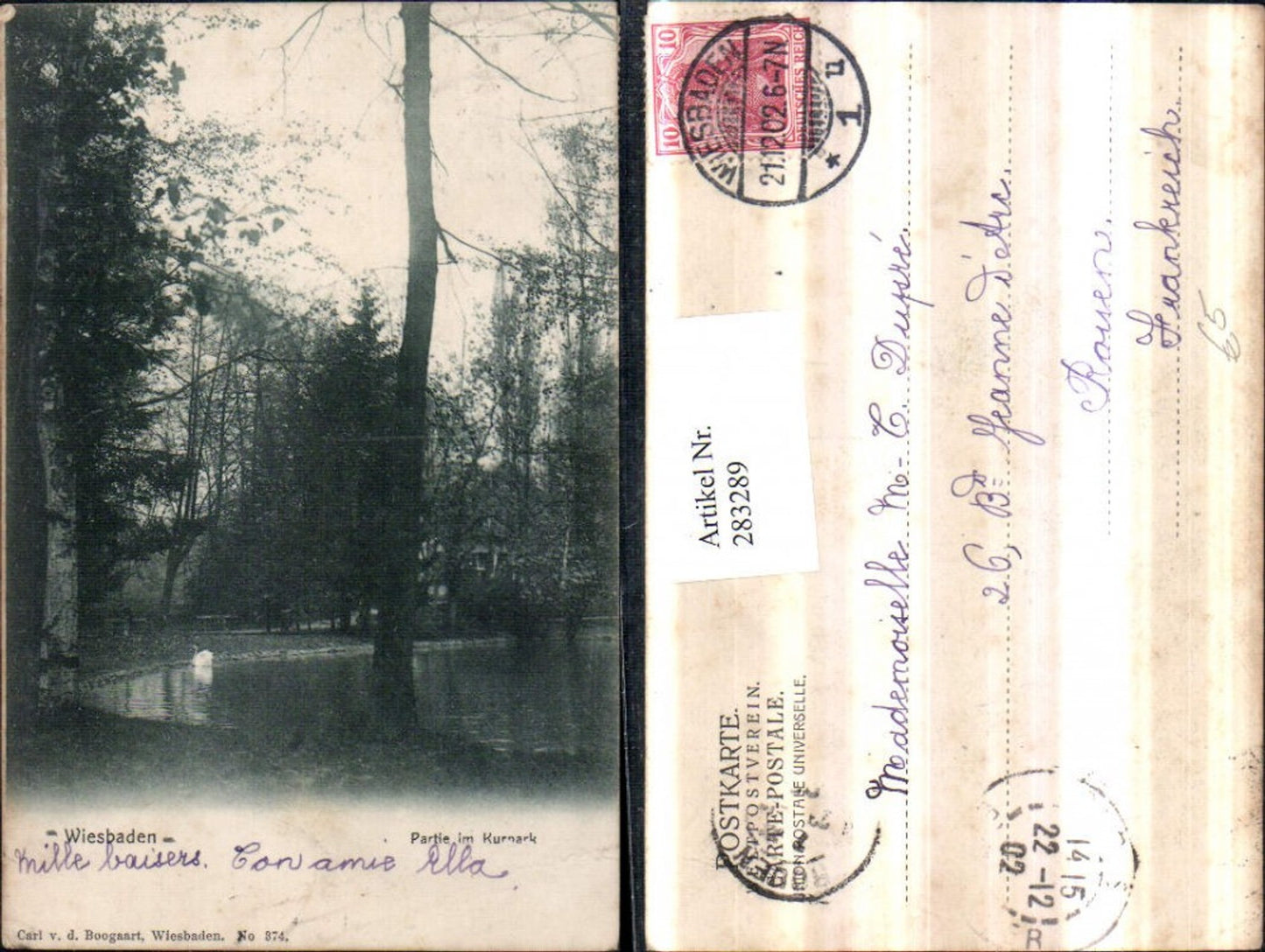 283289,Wiesbaden Partie im Kurpark