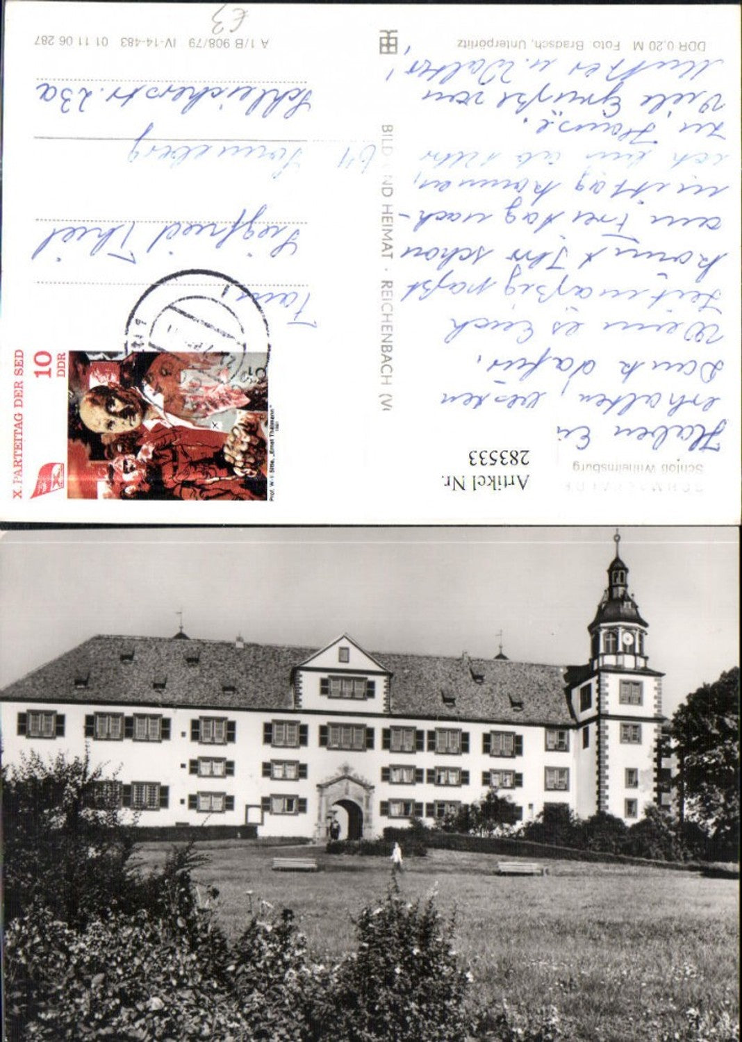 283533,Schmalkalden Schloss Wilhelmsburg