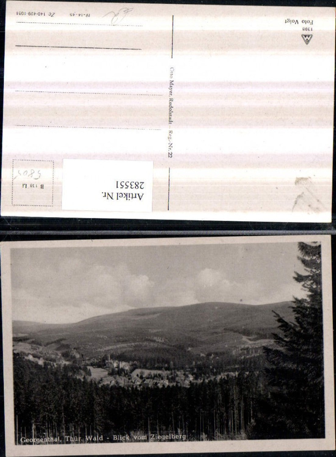 283551,Georgenthal Blick vom Ziegelberg