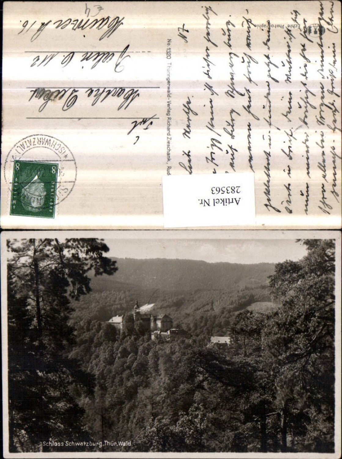 283563, Schwarzburg Castle in the Thuringian Forest