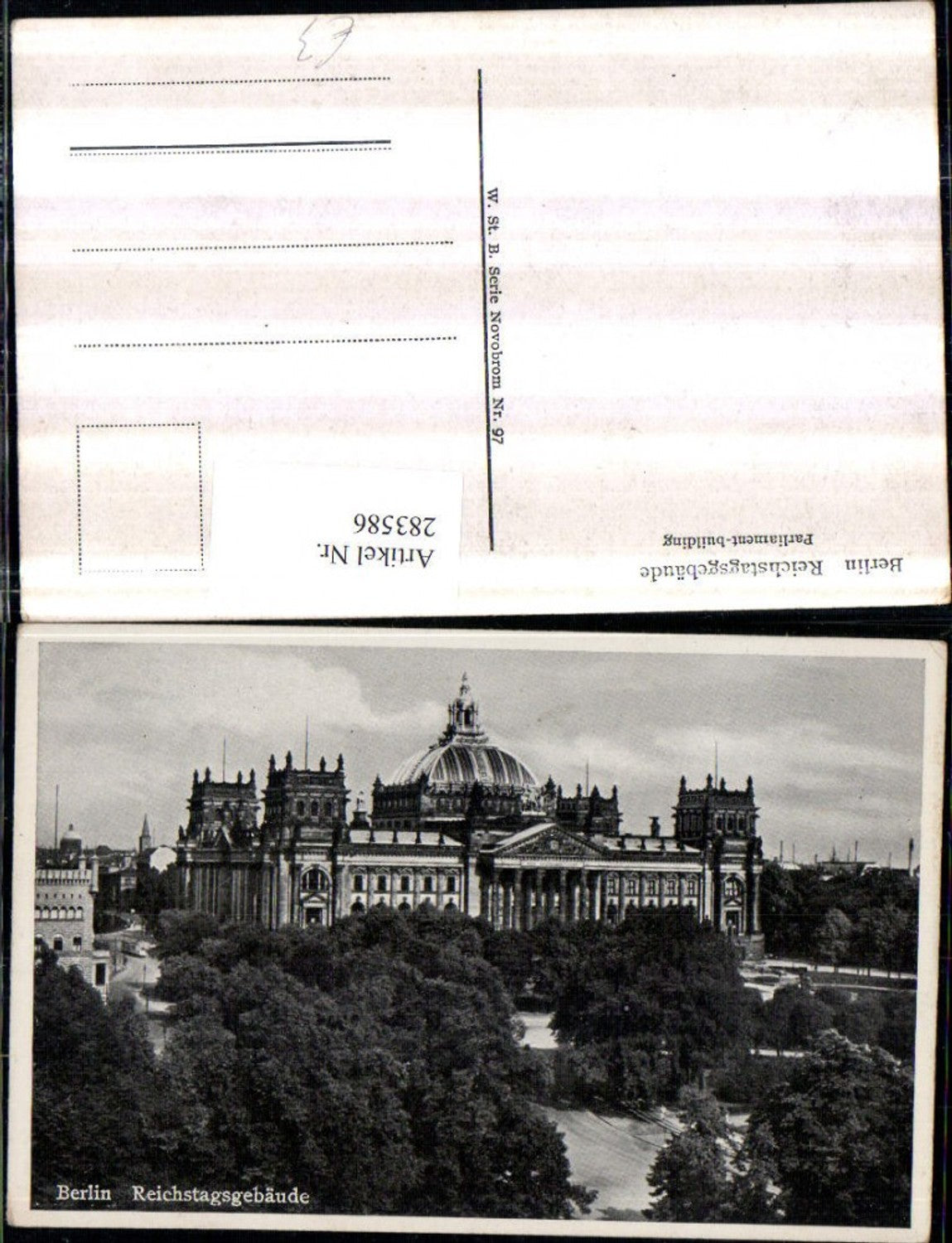 283586,Berlin Reichstagsgebäude Gebäude