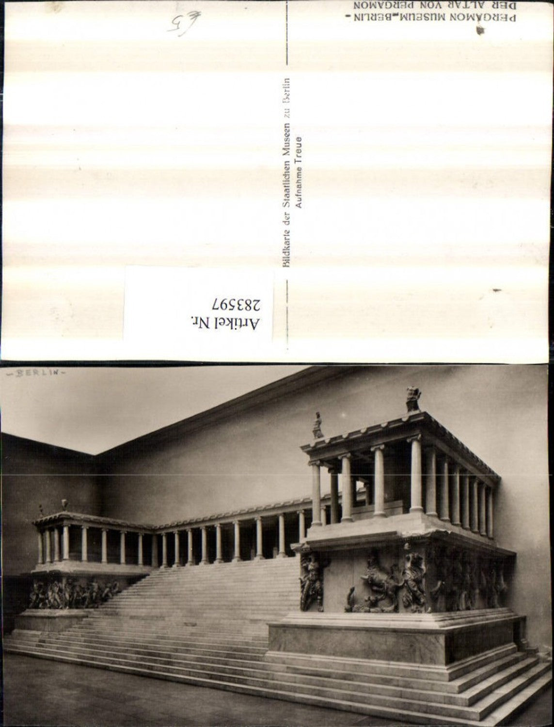 283597,Berlin Museum Der Altar von Pergamon