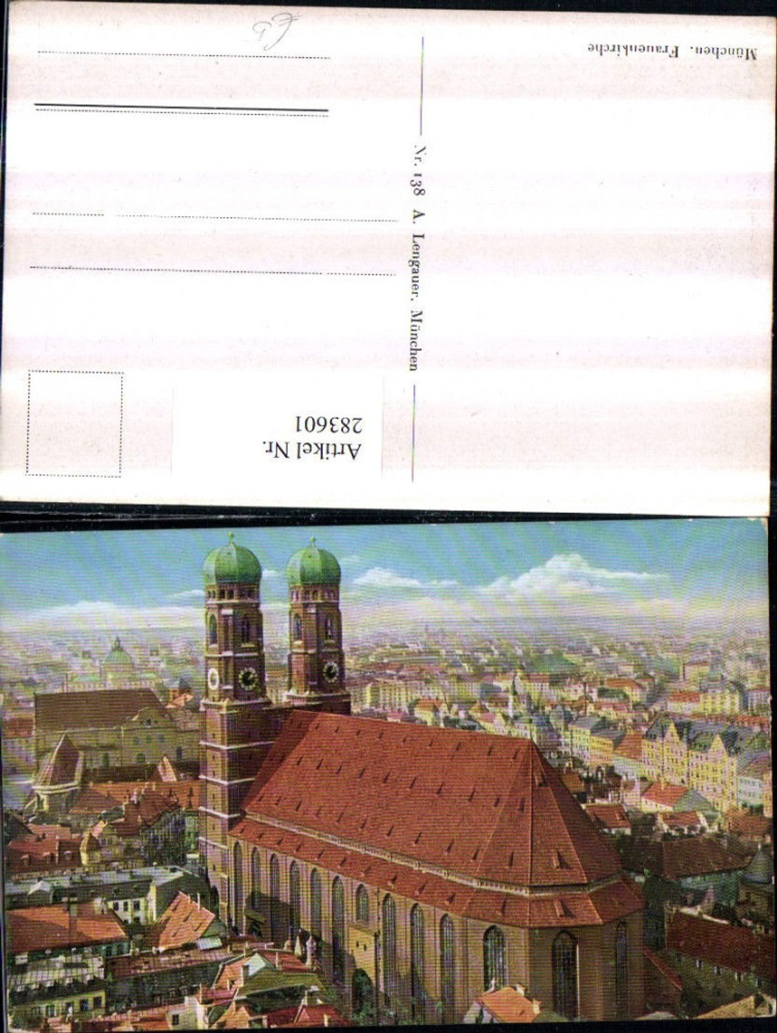 283601,München Teilansicht Frauenkirche Kirche