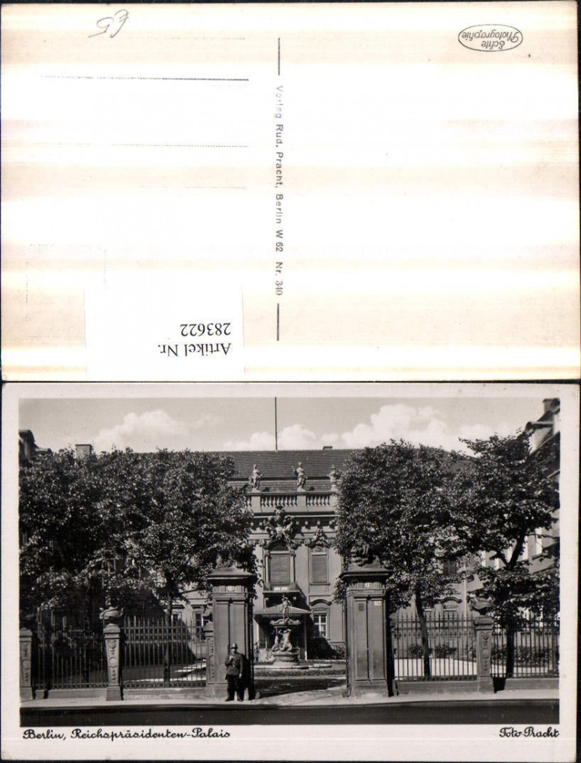 283622,Berlin Reichspräsidenten-Palais Palast