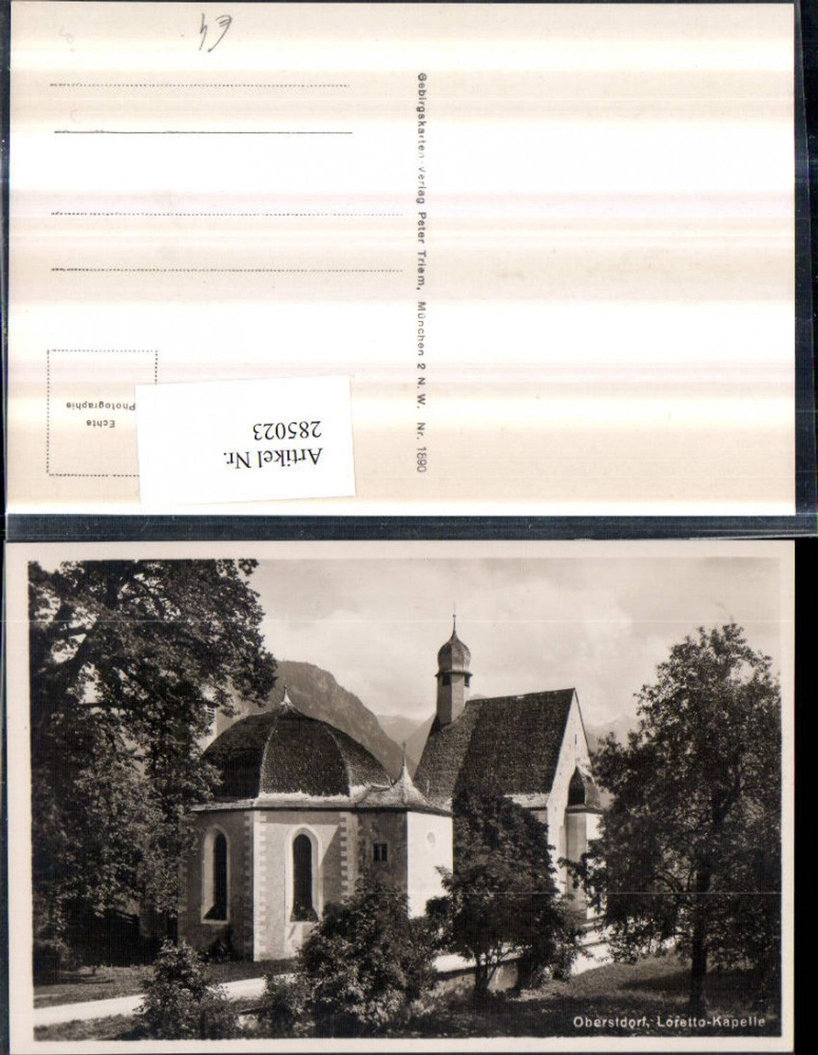 285023,Oberstdorf im Allgäu Loretto-Kapelle Kapelle
