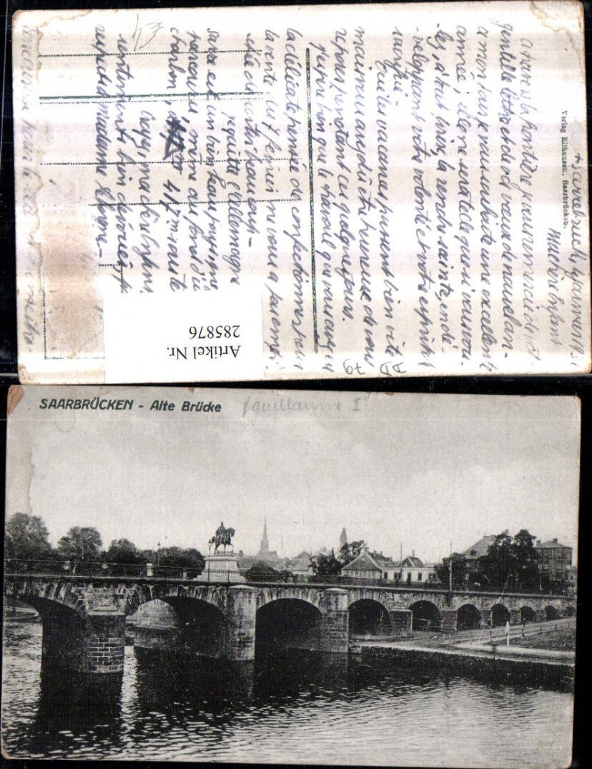 285876,Saarbrücken Alte Brücke