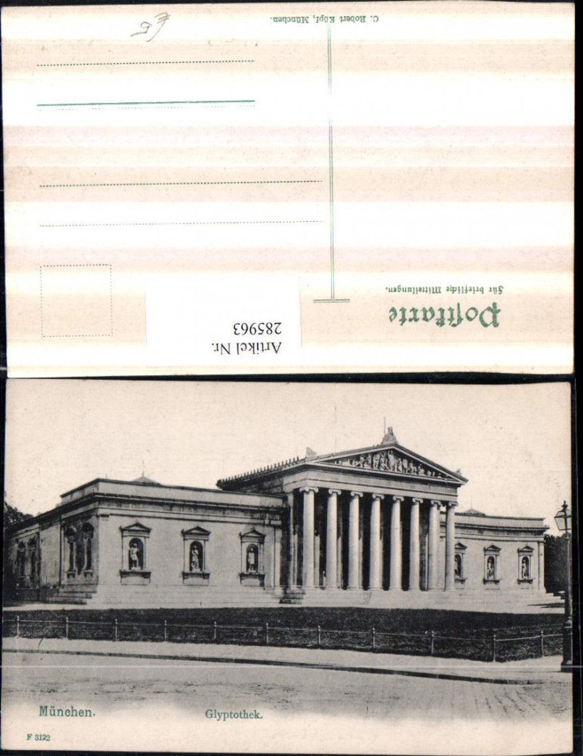 285963,München Glyptothek