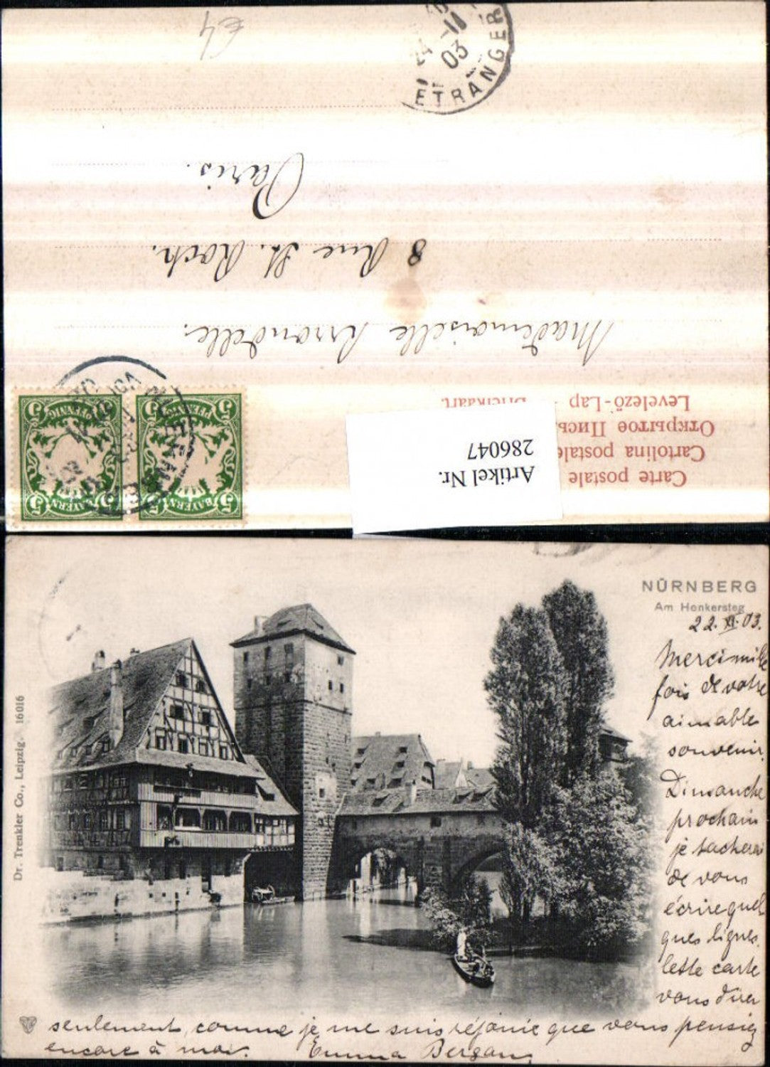 286047,Nürnberg Am Henkersteg Turm Brücke pub Trenkler & Co 16016