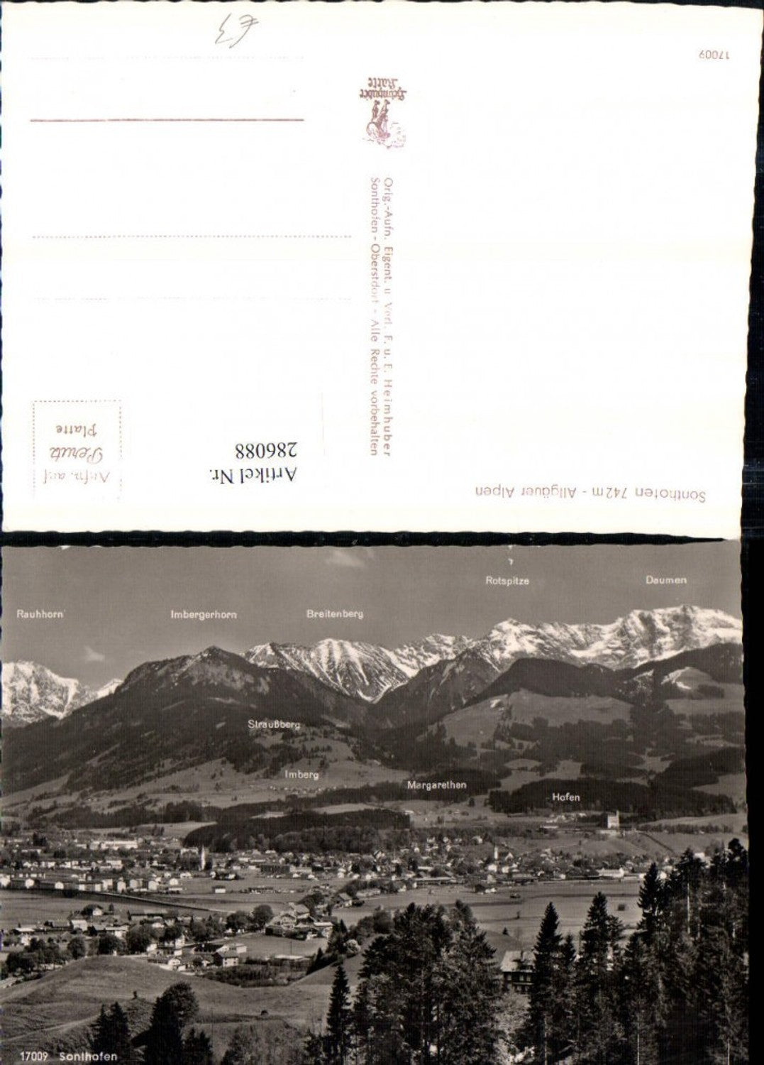 286088, Sonthofen Total mountain scenery