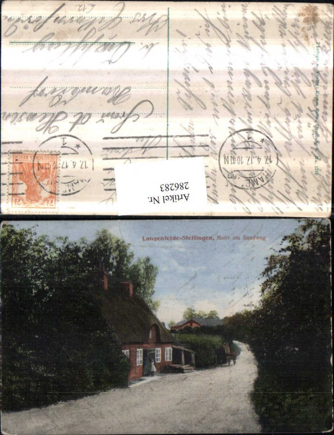 286283,Hamburg Langenfelde-Stellingen Motiv am Sandweg