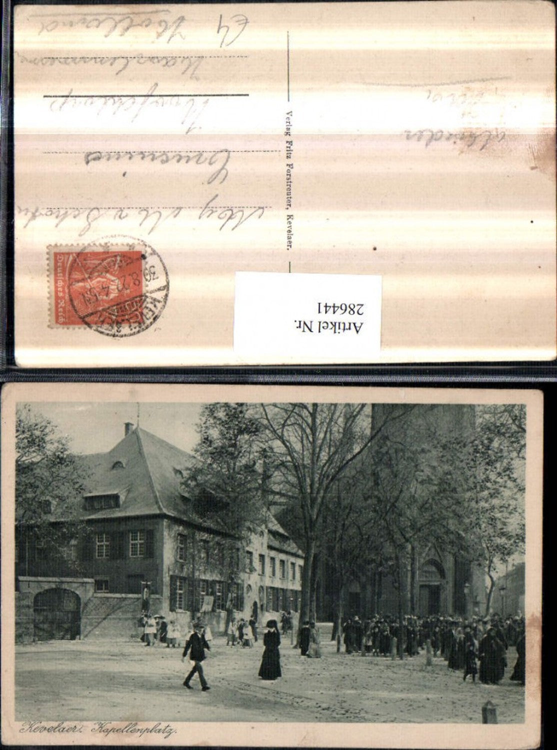 286441,Kevelaer Kapellenplatz Straßenansicht