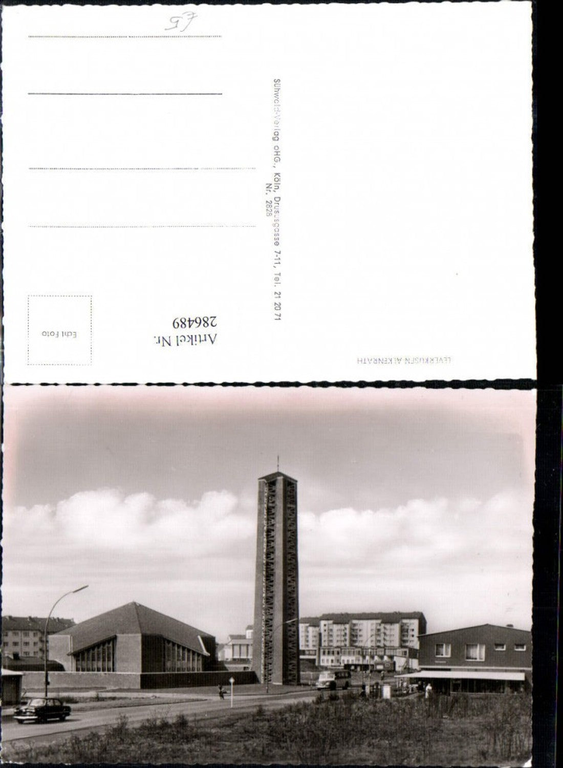 286489,Leverkusen Alkenrath Turm Autobus Bus