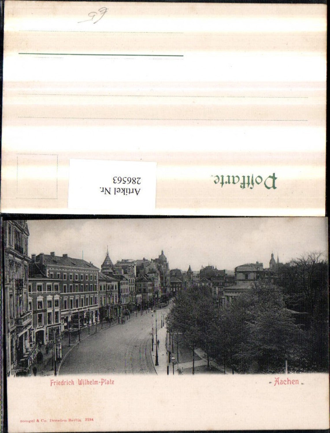 286563,Aachen Friedrich Wilhelm-Platz Straßenansicht pub Stengel & Co 2234