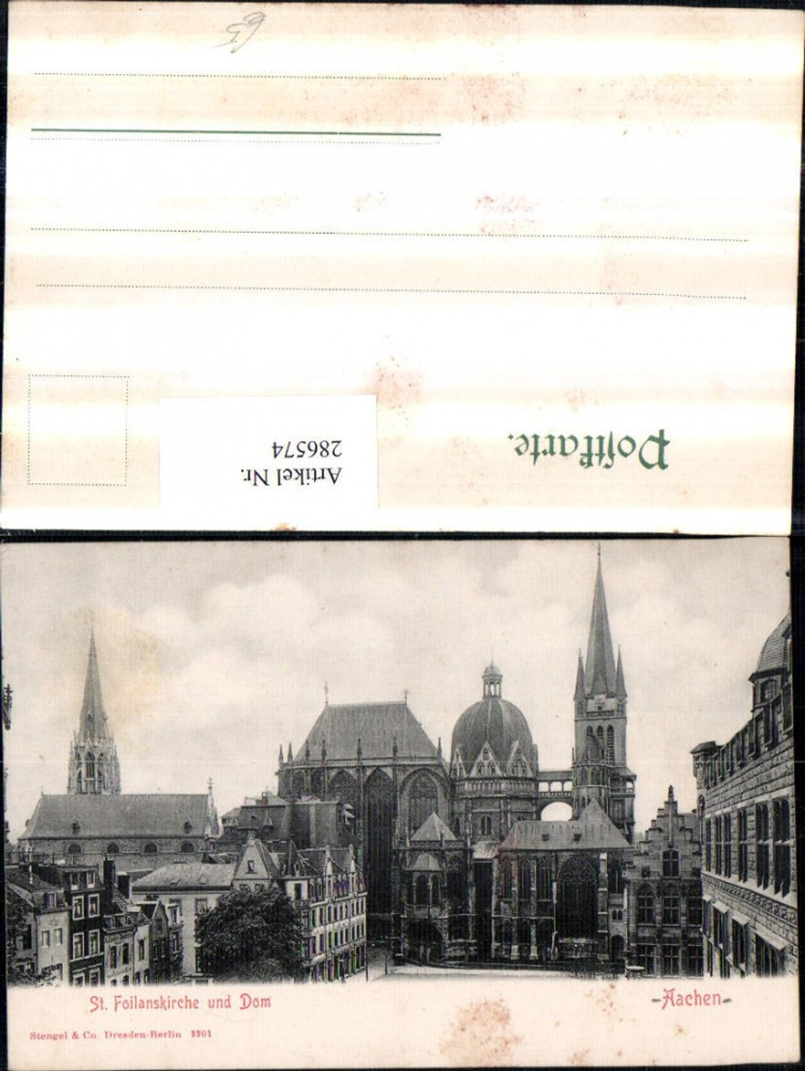 286574,Aachen St. Foilandskirche Kirche u. Dom pub Stengel & Co 2201