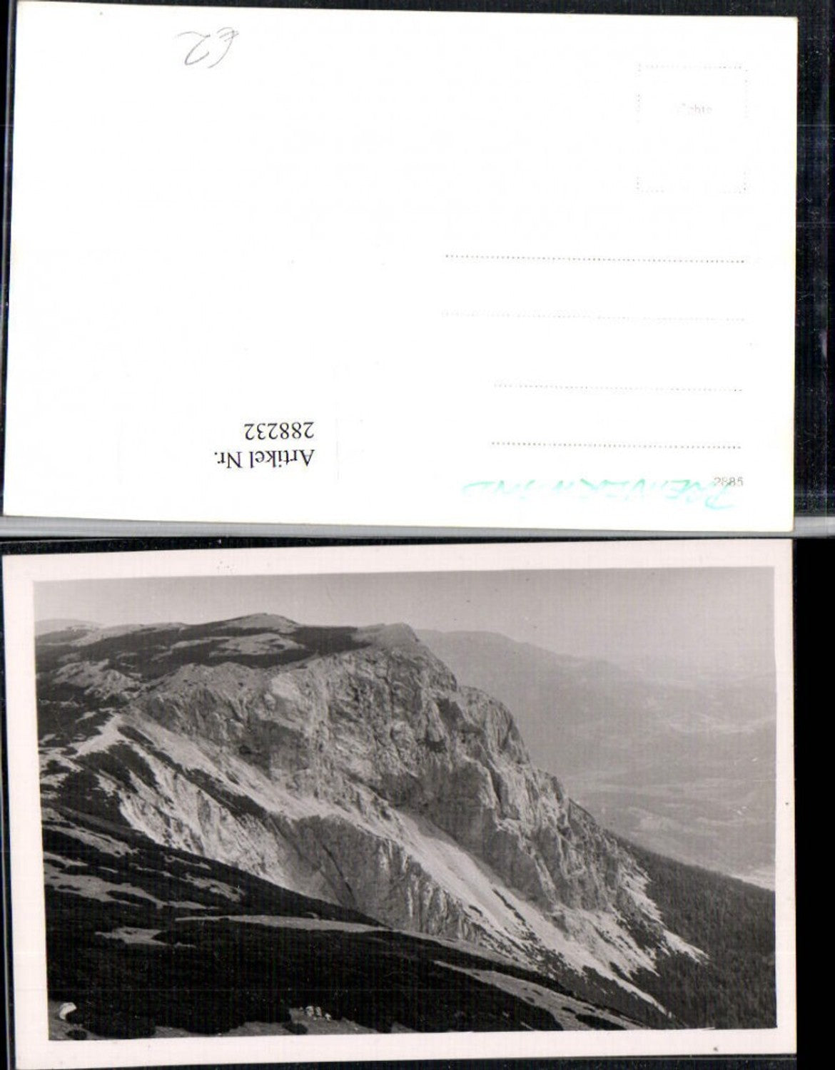 288232,Preinerwand Bergkulisse b. Prein an d. Rax