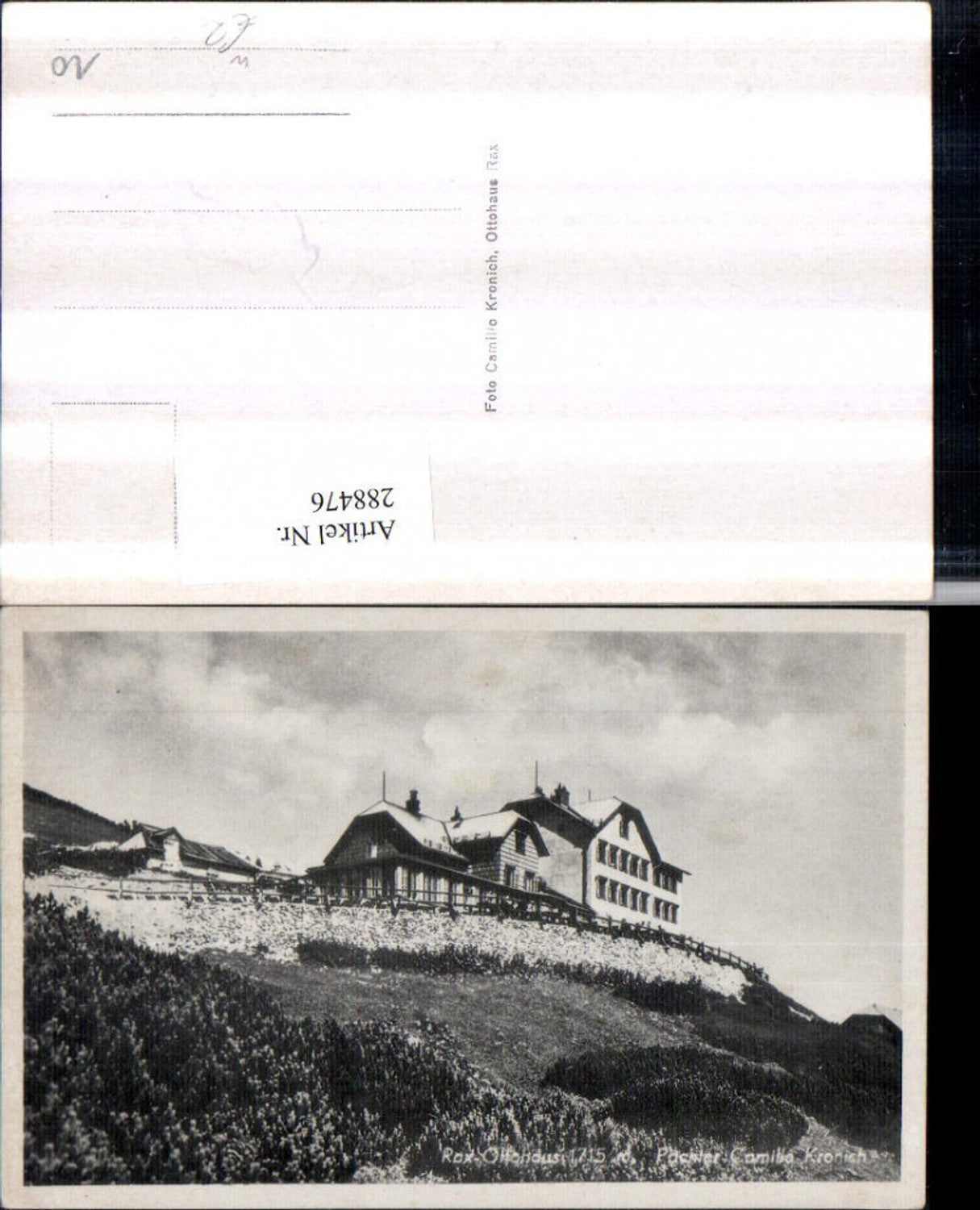 288476,Rax Ottohaus Berghütte b. Reichenau