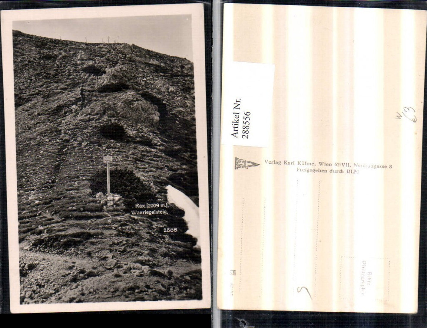288556,Rax Waxriegelsteig b. Prein Partie