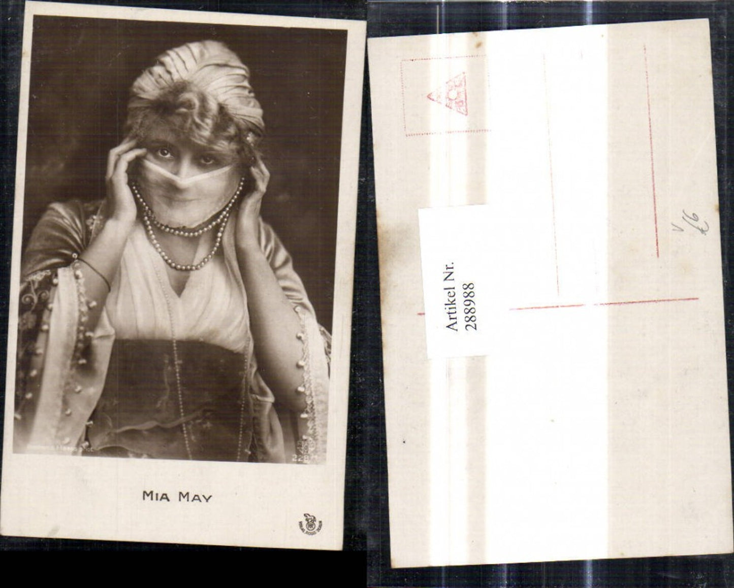 288988,Schauspielerin Mia May pub Ross