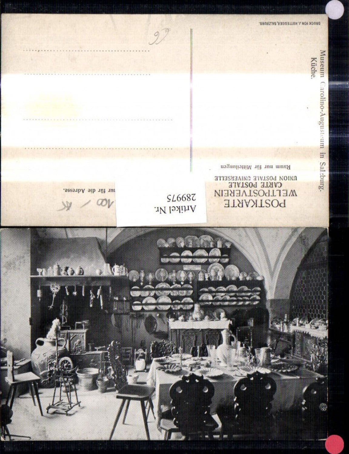 289975,Salzburg Museum Carolino Augusteum Küche Innenansicht