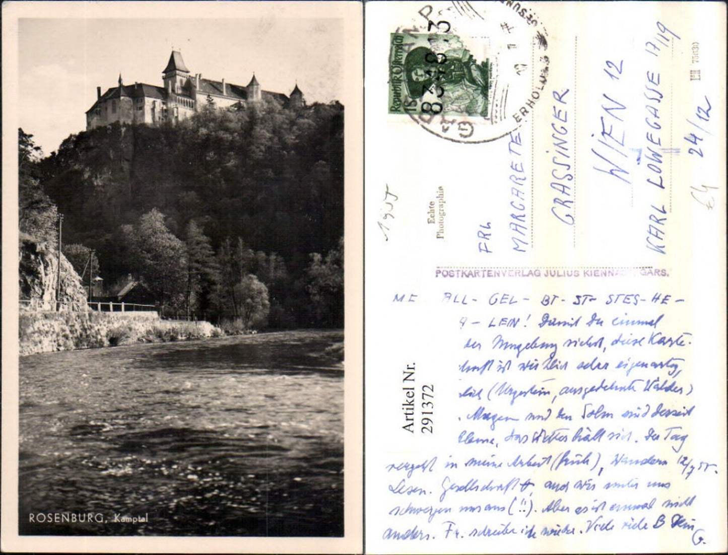 291372,Rosenburg Schloss im Kamptal