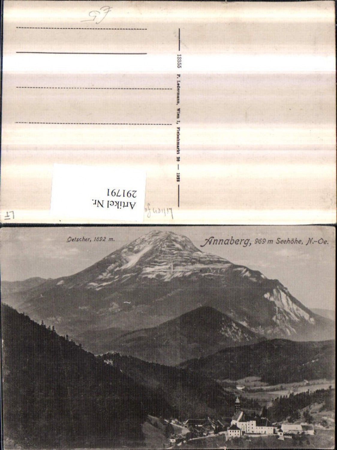 291791,Annaberg Totale m. Ötscher Bergkulisse