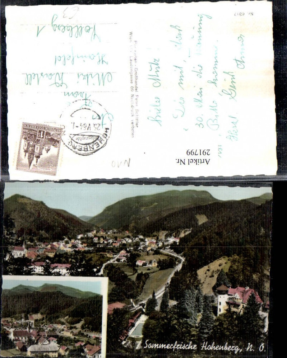 291799,Hohenberg Totale Mehrbildkarte